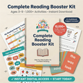 Complete Reading Booster Kit (Ages 3-9)
