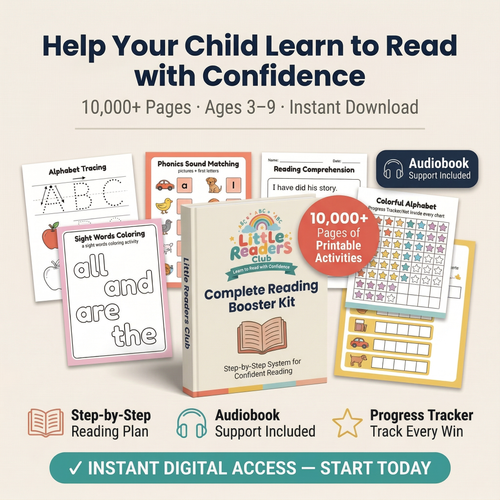 Complete Reading Booster Kit (Ages 3-9)